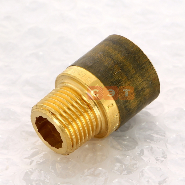 Удлинитель бронзовый НВ   1/2" Х 25 (Viega)